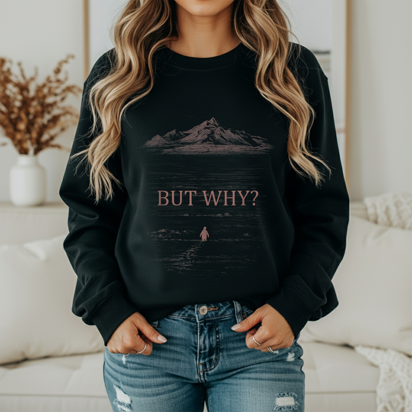But Why Penguin? – Internet Culture Sweatshirt