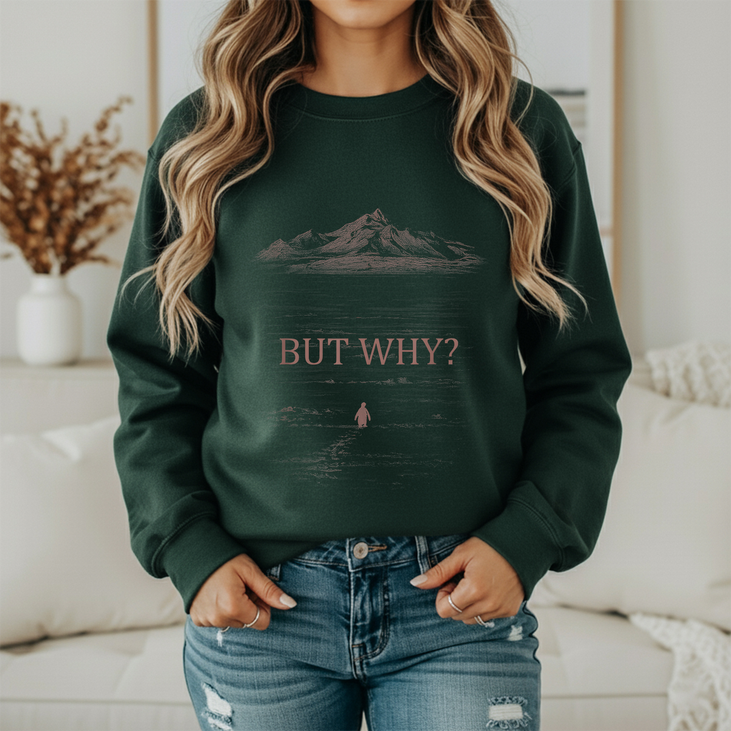 But Why Penguin? – Internet Culture Sweatshirt