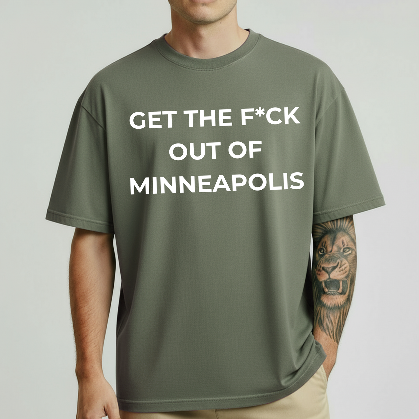 Get The F*ck Out Of Minneapolis Graphic T-Shirt | Premium Unisex Cotton