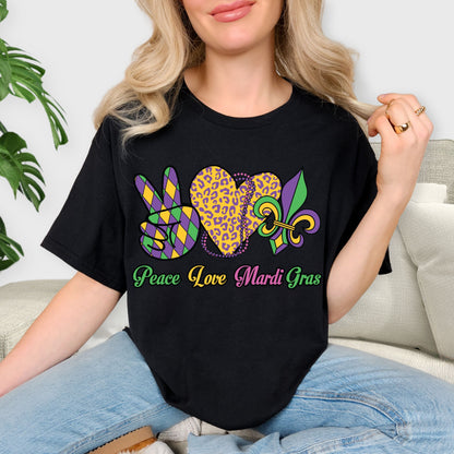 Mardi Gras Graphic Festival Shirt