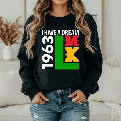 Martin Luther King Jr. Historic Leader Sweatshirt – Equality Message