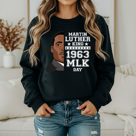 Martin Luther King Jr. Equality Symbol Sweatshirt – Inspirational Design