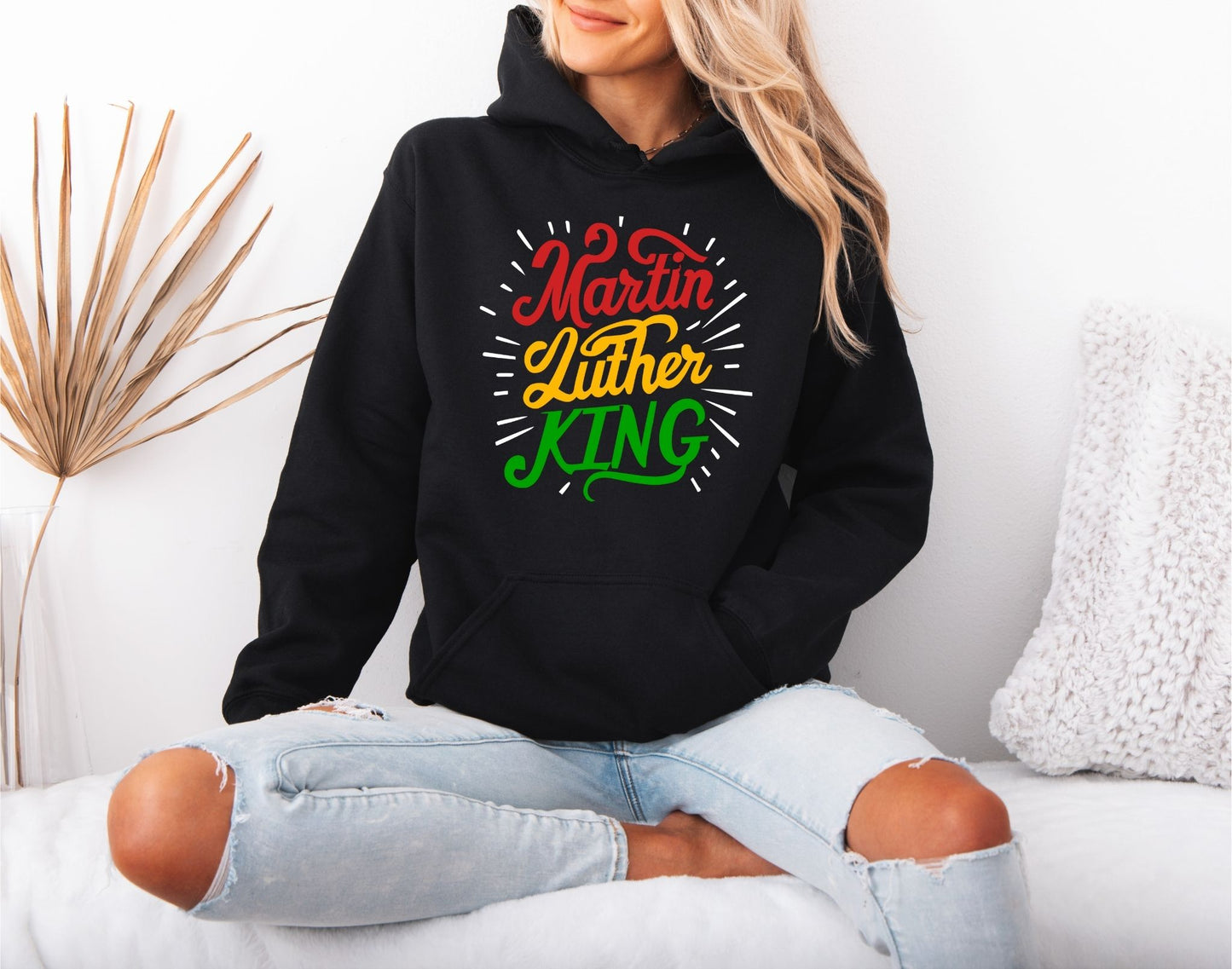 Martin Luther King Jr. Historic Leader Hoodie – Equality Message