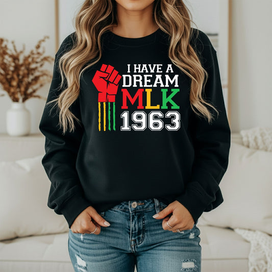 MLK Human Freedom Sweatshirt – Social Justice Message