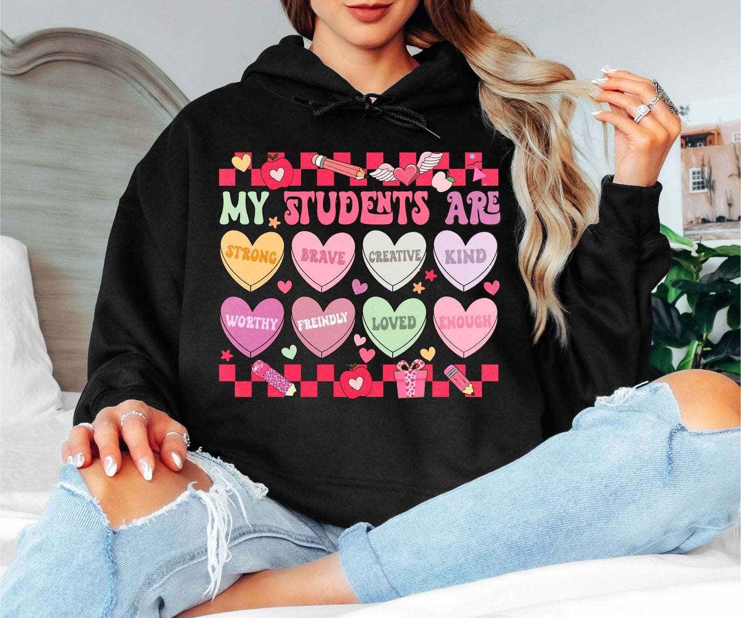 Valentine Hoodie – Soft Feel, Big Love