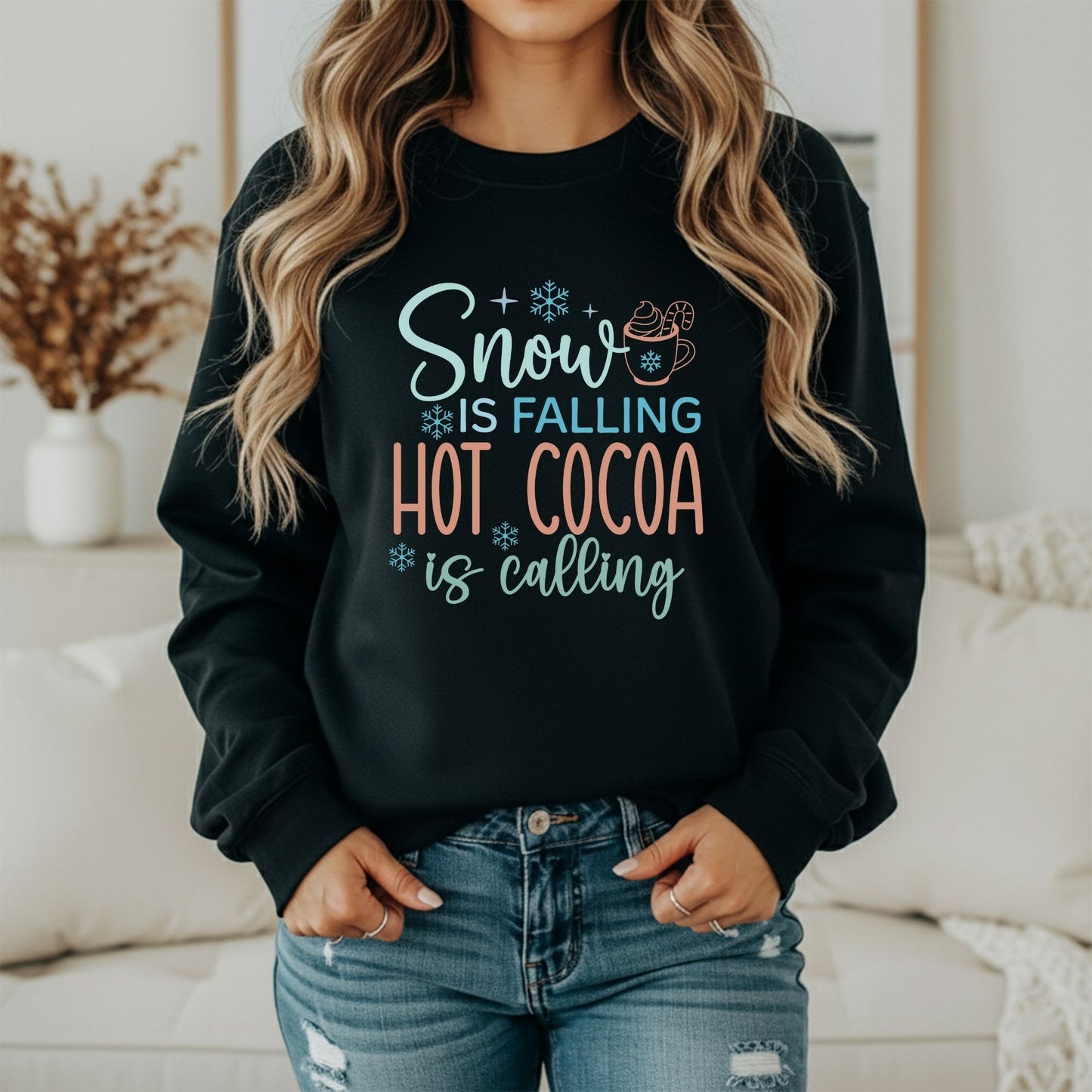 Winter Days Graphic Sweatshirt – Cozy Seasonal Style