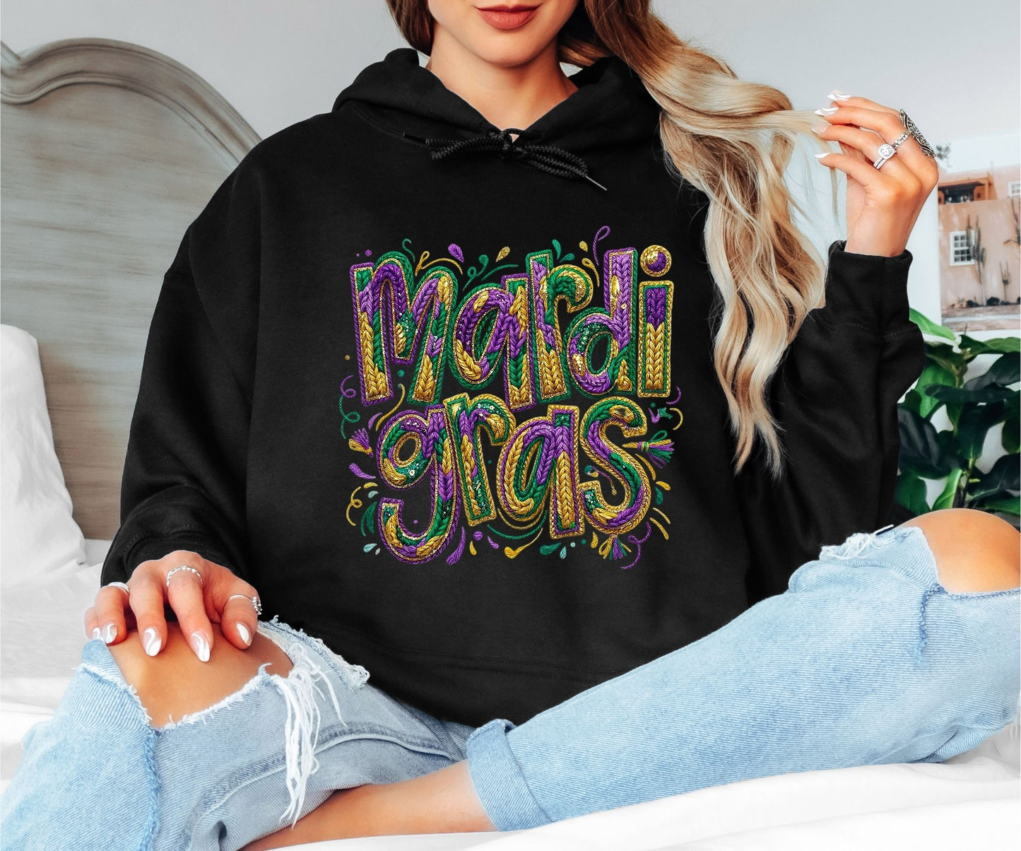 Mardi Gras Hoodie – Carnival Season Vibes