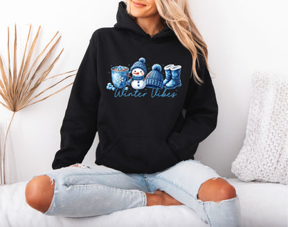 Winter Snow Mood Hoodie – Cozy Seasonal Design