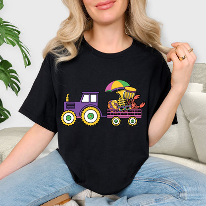 Carnival Inspired Mardi Gras Graphic Tee