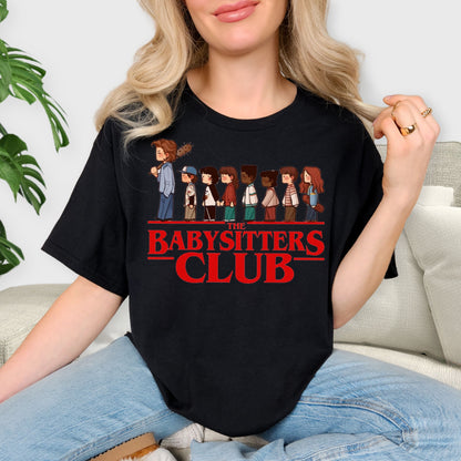 The Babysitters Club Shirt - Cute Hawkins Crew T-Shirt, Chibi Friends Group Tee, Retro 80s Fan Gift, Steve and the Kids Sweatshirt