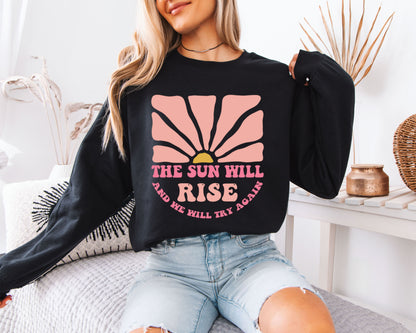 Christian Sweatshirt, Faith-Based Bible Verse Religious Crewneck