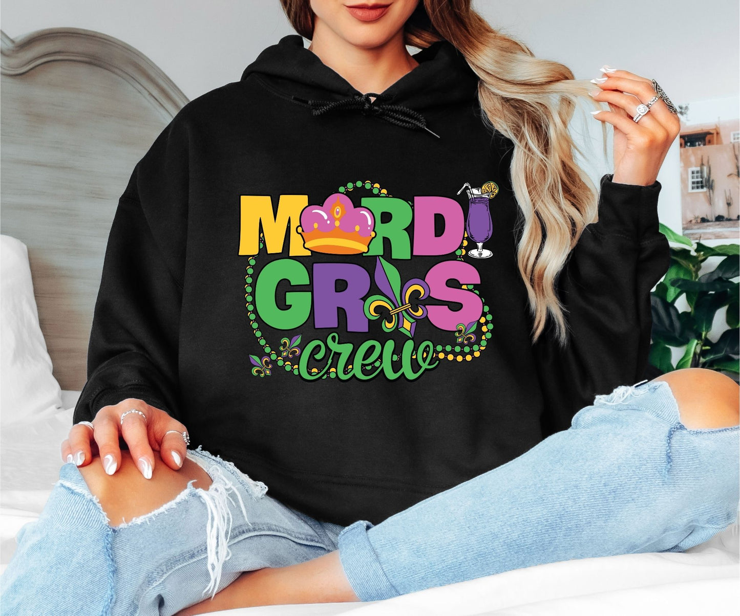 Mardi Gras Hoodie – Fun & Festive Carnival Look
