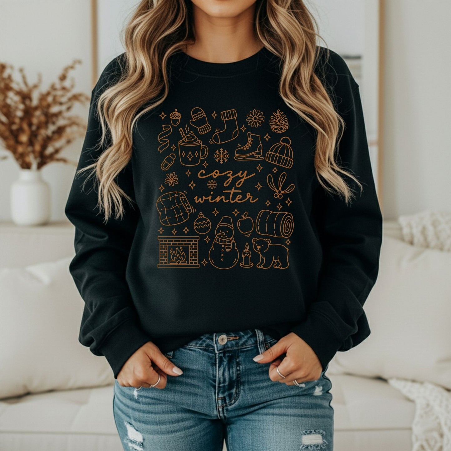 Wintertime Comfort Sweatshirt – Soft Cold Weather Wear