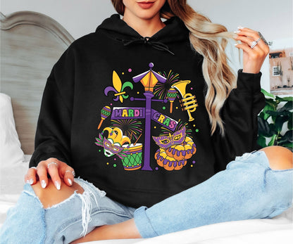 Mardi Gras Hoodie – Carnival Outfit Essential