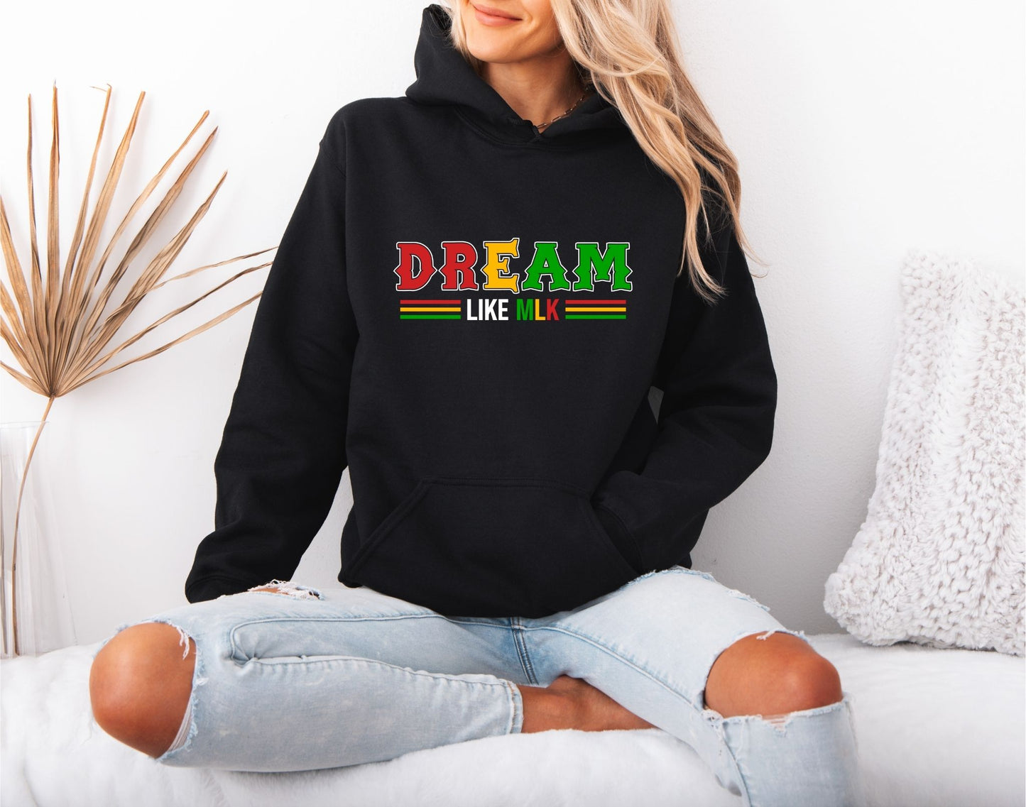 MLK Freedom Quote Hoodie – Social Justice Statement