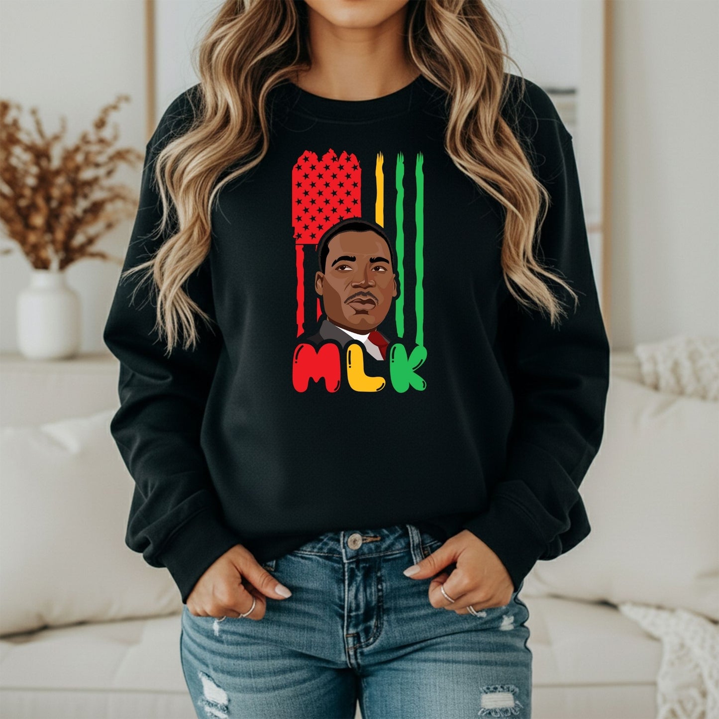 Martin Luther King Jr. Civil Equality Sweatshirt – Timeless Quote Theme