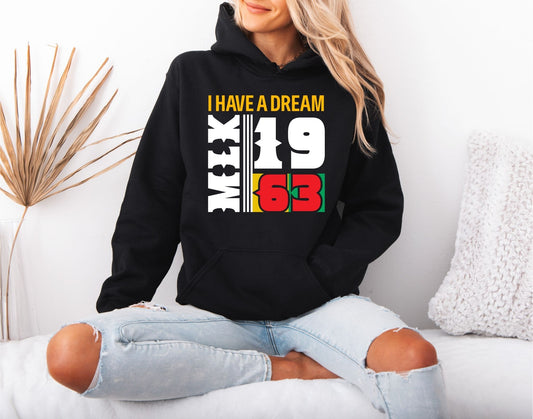 MLK Dream Inspired Hoodie – Freedom and Equality Theme