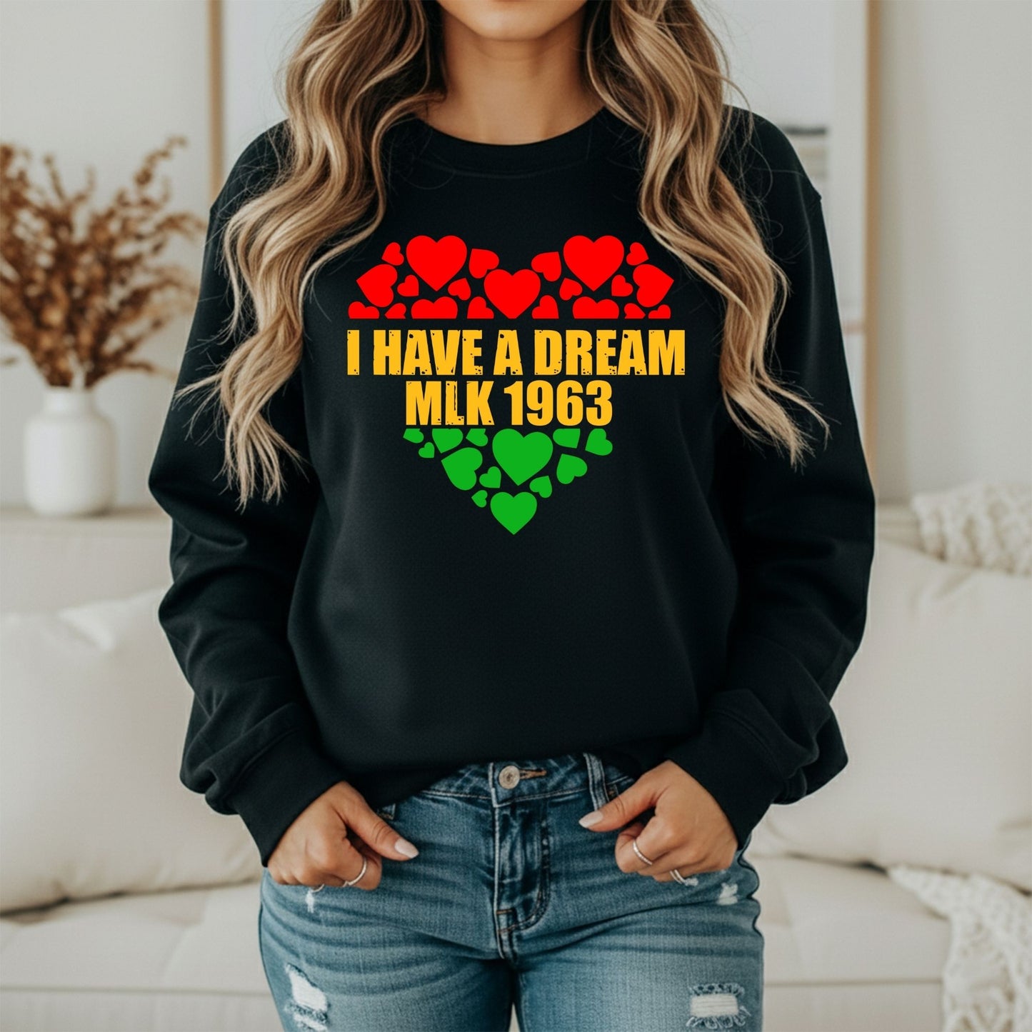 Martin Luther King Jr. Dream of Justice Sweatshirt – Iconic Message