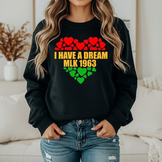 Martin Luther King Jr. Dream of Justice Sweatshirt – Iconic Message