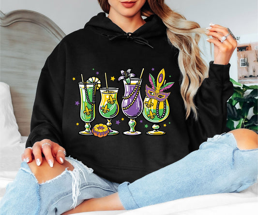 Mardi Gras Hoodie for Men and Women – Carnival Style