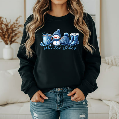 Winter Snow Mood Sweatshirt – Cozy Seasonal Graphic