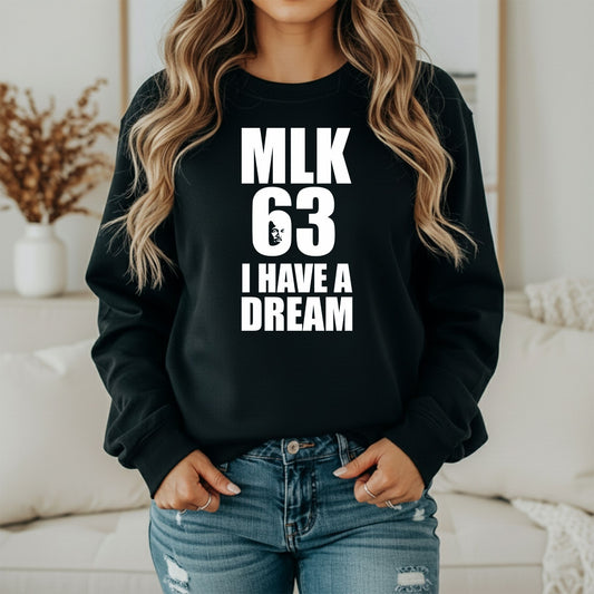 Martin Luther King Jr. Equality Sweatshirt – Classic Civil Rights Design