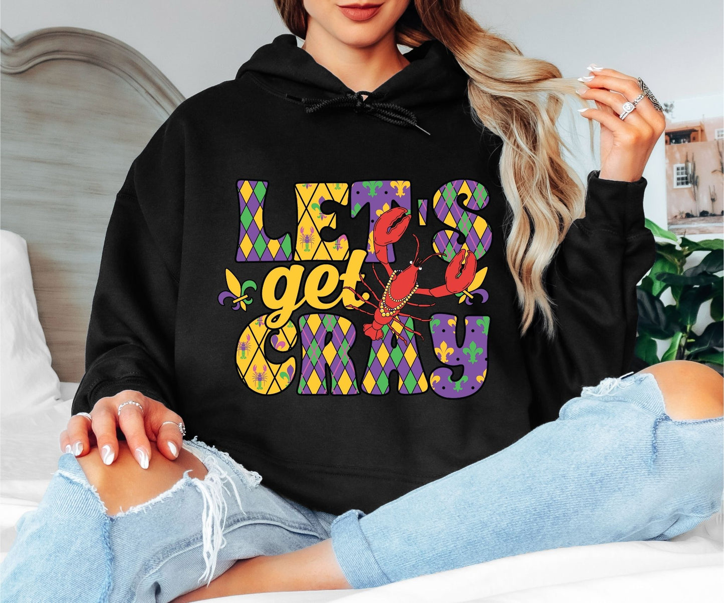 Mardi Gras Hoodie – Bold Festival Graphic Design