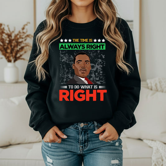 MLK Stand for Human Rights Sweatshirt – Justice Inspired