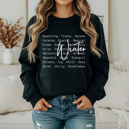 Winter Cozy Graphic Sweatshirt – Minimal Cold Weather Style