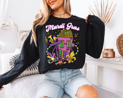 Festival Lover Mardi Gras Sweatshirt
