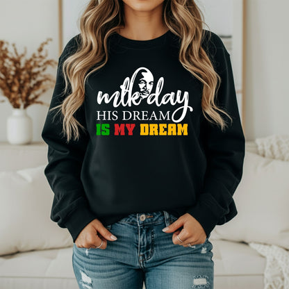 Martin Luther King Jr. Freedom Movement Sweatshirt – Inspirational Graphic
