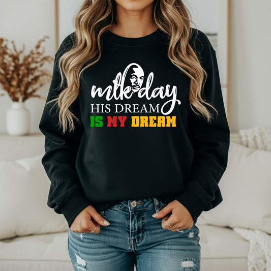 Martin Luther King Jr. Freedom Movement Sweatshirt – Inspirational Graphic