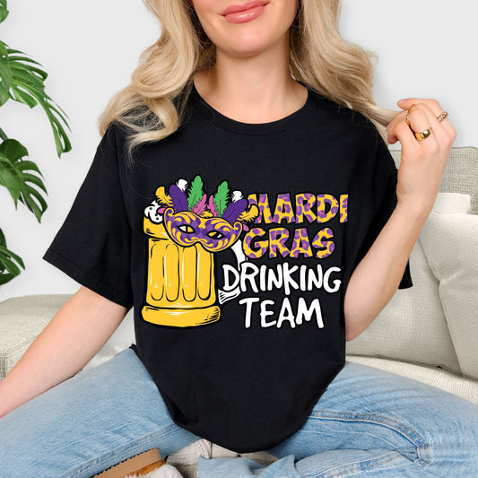 Festival Carnival Tee Shirt, Mardi Gras Theme
