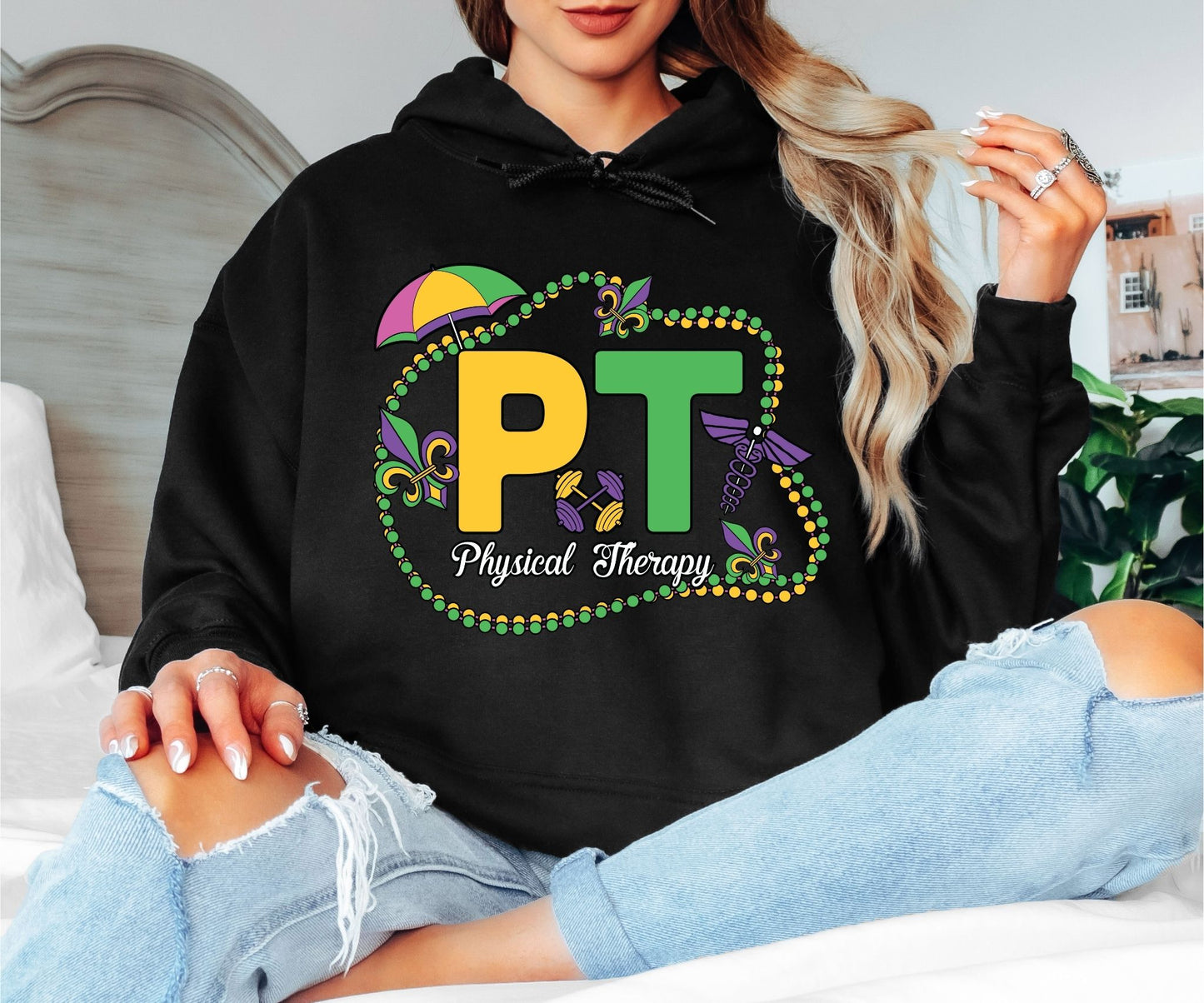 Mardi Gras Hoodie – Festival Mood Activated