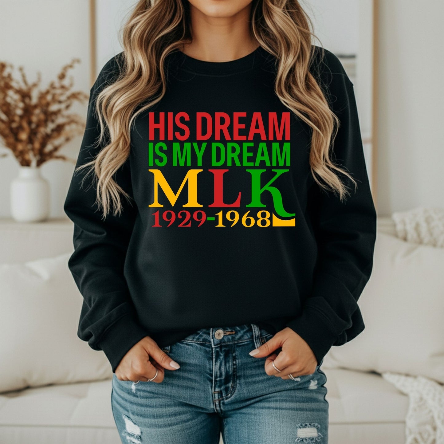 Martin Luther King Jr. Justice & Peace Sweatshirt – Iconic Design