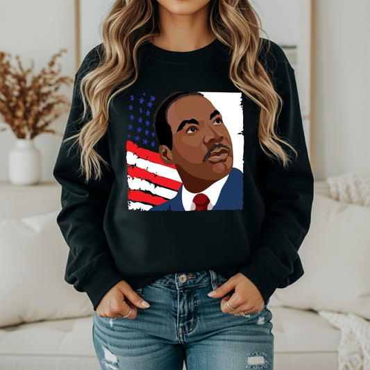 MLK Equality Vision Sweatshirt – Civil Rights Statement Wear