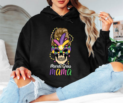 Mardi Gras Hoodie – Unisex Carnival Pullover