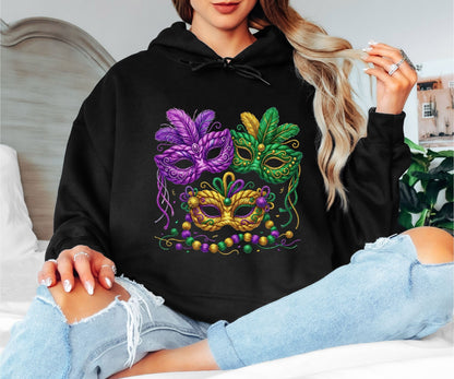 Mardi Gras Hoodie – Festival Style Pullover