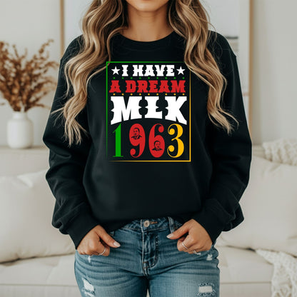 MLK Human Rights Sweatshirt – Equality Inspired Design