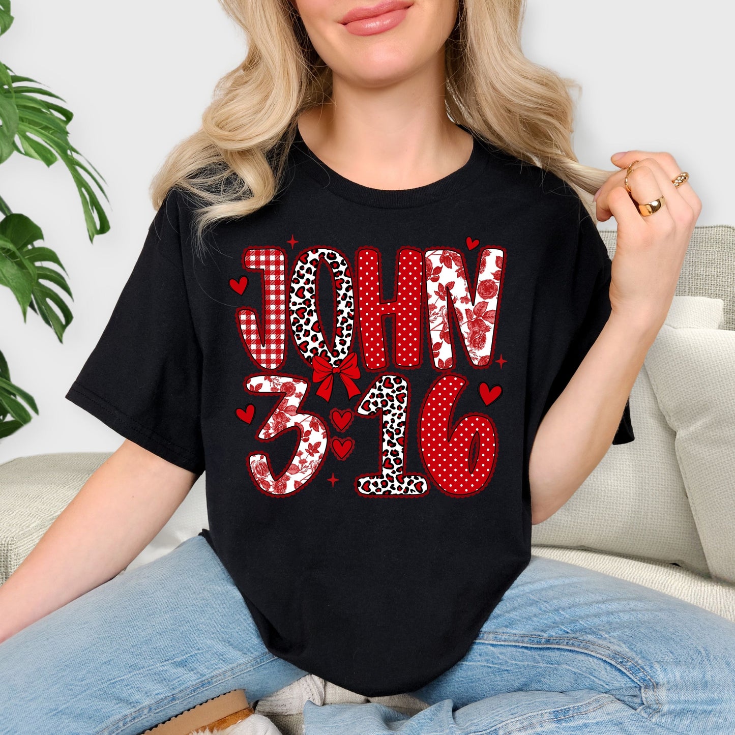 Valentine’s Day Kiss T-Shirt – Cute Love Graphic Tee