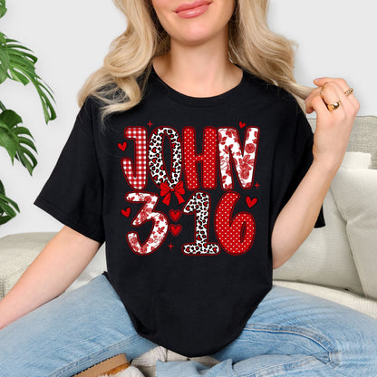 Valentine’s Day Kiss T-Shirt – Cute Love Graphic Tee