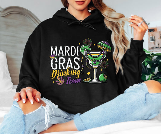 Retro Mardi Gras Hoodie – Vintage Carnival Design