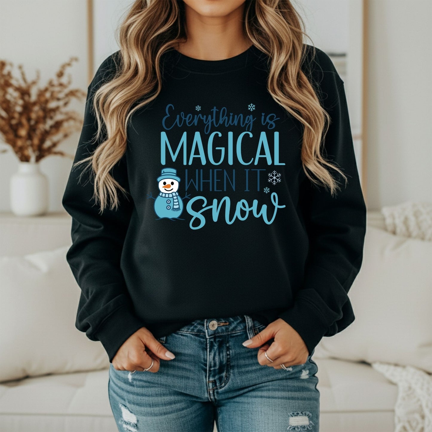 Winter Chill Vibes Sweatshirt – Cold Weather Wear