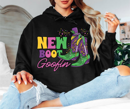 Mardi Gras Hoodie – Fun Party Graphic Pullover