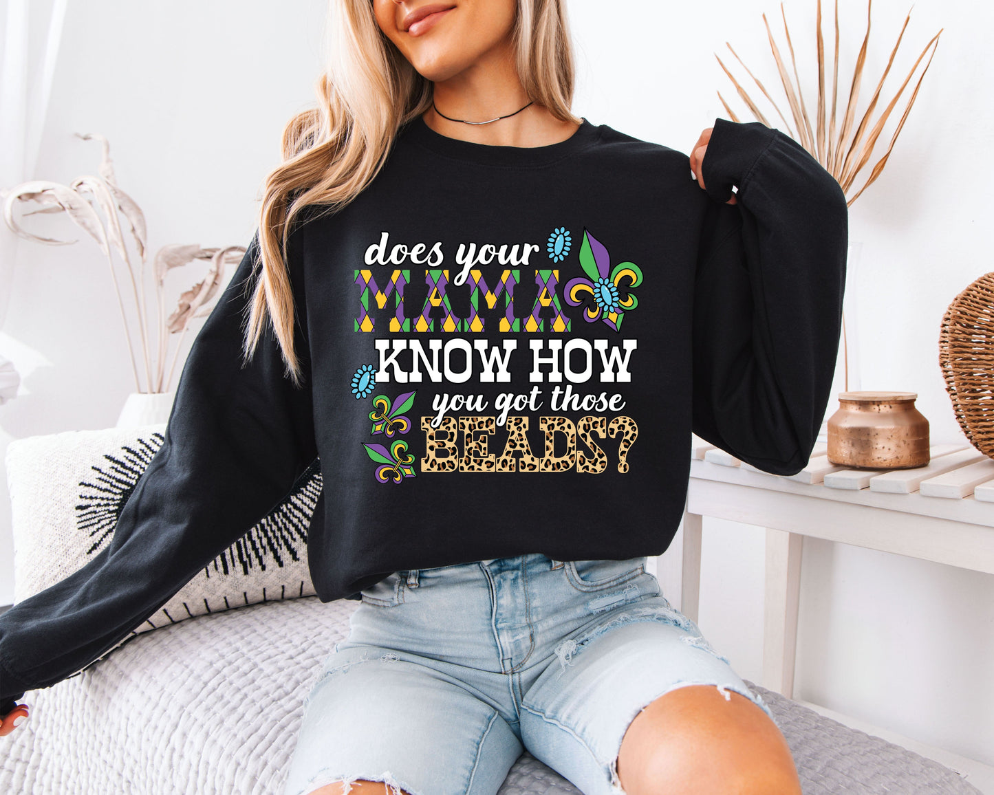 Parade & Party Mardi Gras Sweatshirt