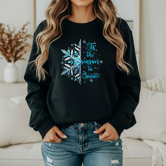 Snowy Winter Sweatshirt – Cozy Cold Season Graphic