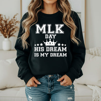 MLK Inspirational Equality Sweatshirt – Justice Statement