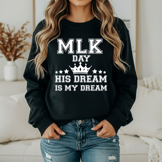 MLK Inspirational Equality Sweatshirt – Justice Statement