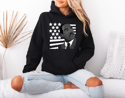 MLK Dream Message Hoodie – Civil Rights Inspired Apparel