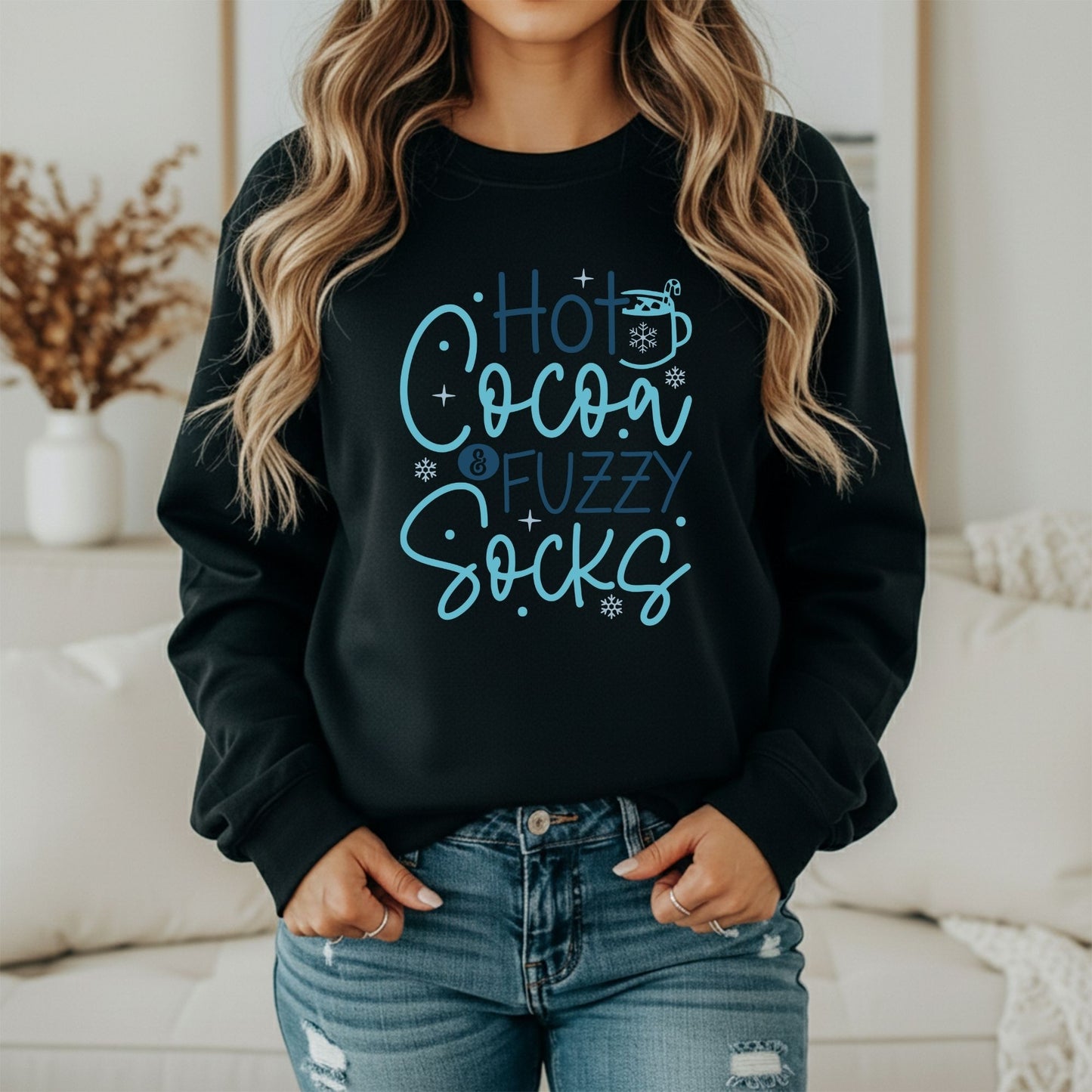 Cozy Winter Mood Sweatshirt – Minimal Seasonal Style